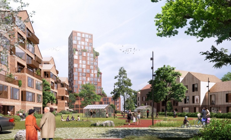 Lokalt ejendomsselskab skal udbygge Esbjergs nye bydel 