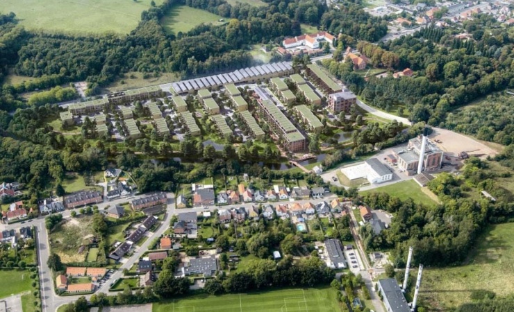 Odense: Penthouse får eget tårn og udsigt over unik papirfabrik 