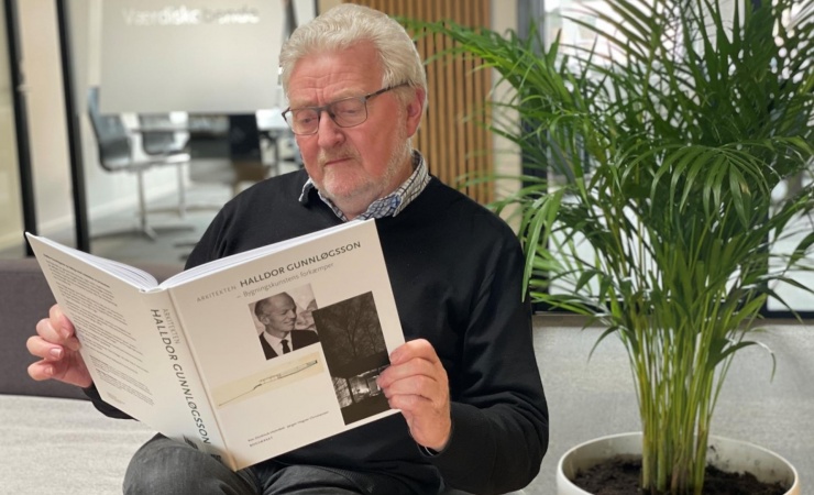 Ny bog: Historien om Halldor Gunnløgsson - Bygningskunstens forkæmper