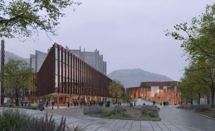 Henning Larsen vinder i Bergen: Vil frigøre byens kulturelle potentiale