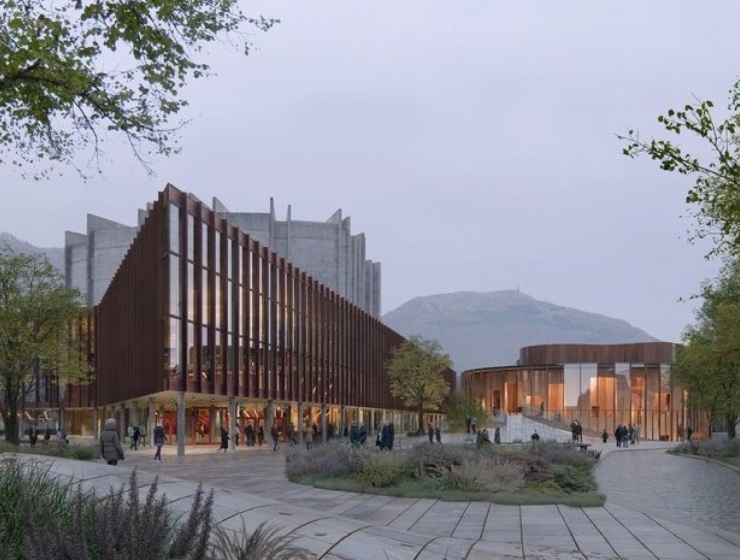 Henning Larsen vinder i Bergen: Vil frigøre byens kulturelle potentiale