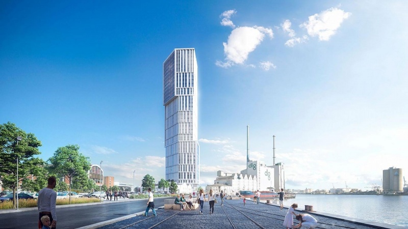 C.F. Møller afslører højhusbyggeri i Aarhus