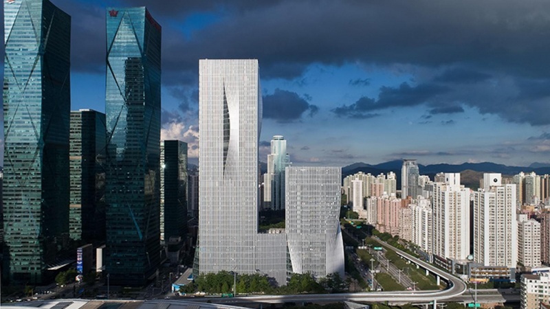 Bæredygtig BIG-skyskraber står færdig i Kina