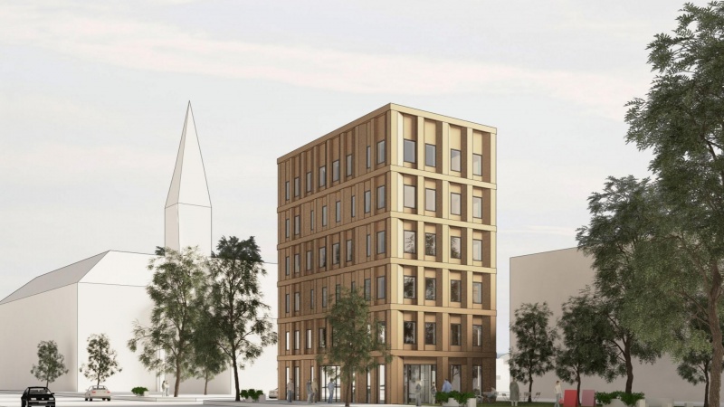 Træhus-koncept skyder snart i vejret i København