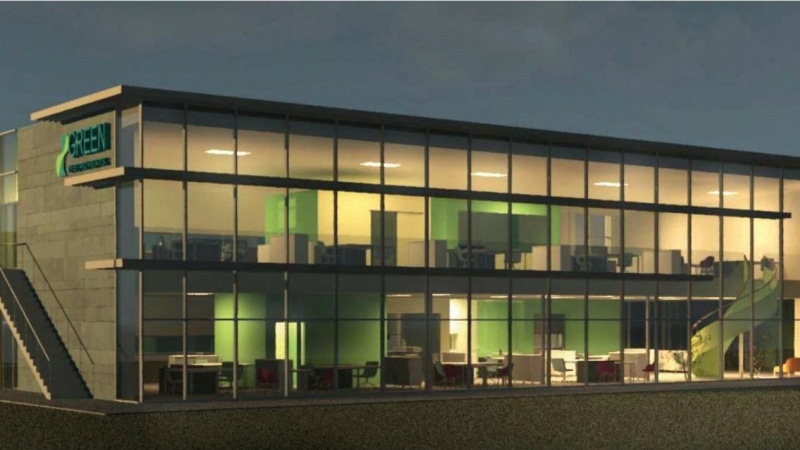 Virksomhed bygger grønt hovedkontor