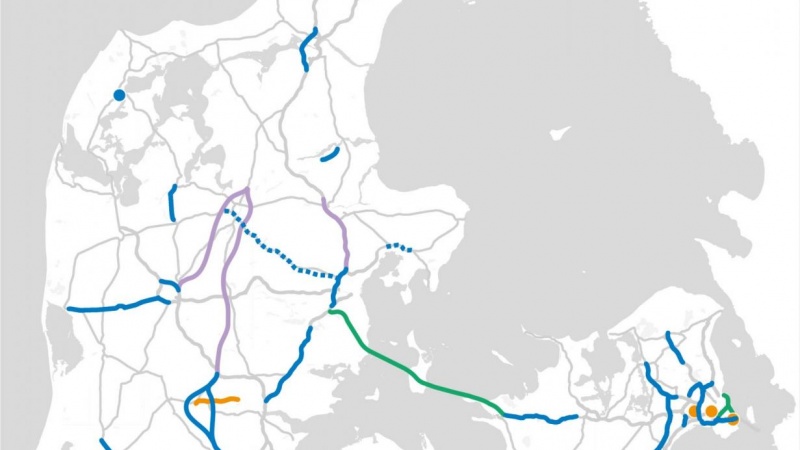 Bornholm og dele af Syddanmark forbigået i ny infrastrukturplan