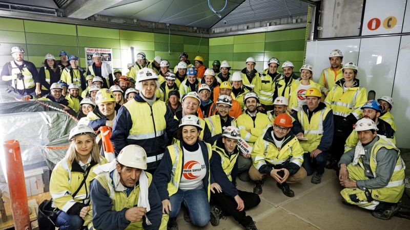 Arbejdsmiljøpris til Copenhagen Metro Team