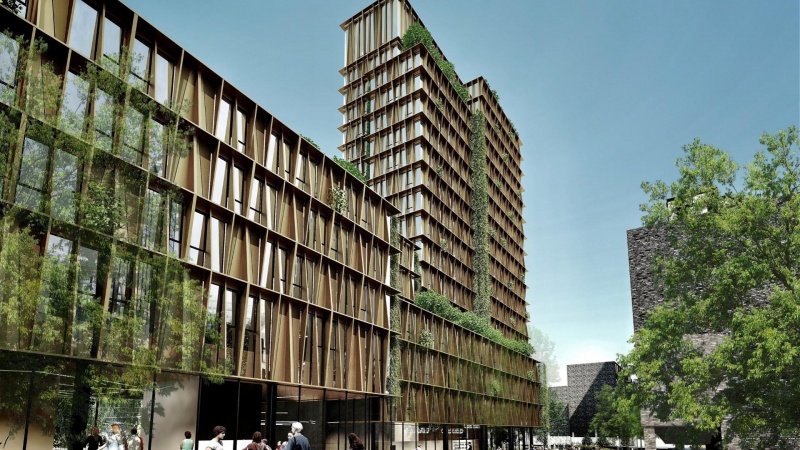 Aarhus får nyt højhus på 17 etager til studerende