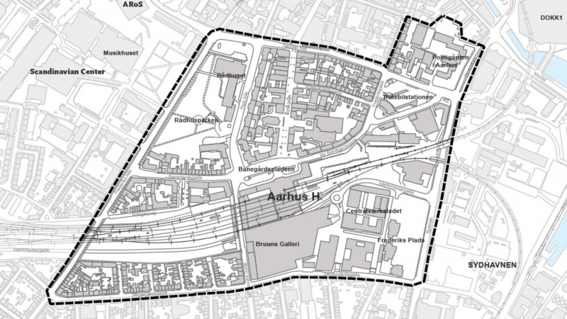 Nye planer for centralt Aarhus-knudepunkt