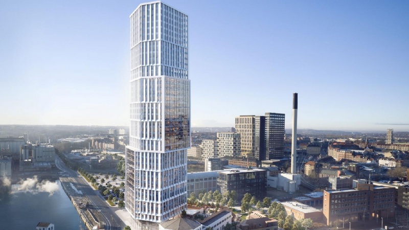 Danmarks højeste kontorbygning skal finde fremtidens grønne byggeplads