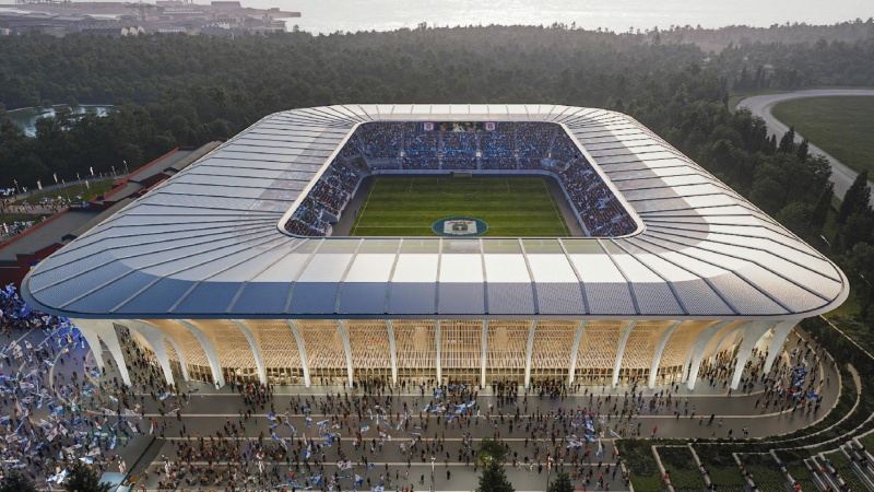 Zaha Hadid, Tredje Natur og Sweco vinder det nye fodboldstadion i Aarhus