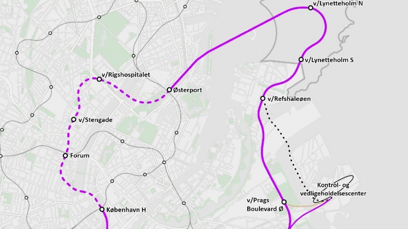 Den lilla linje vandt - her er Københavns nye metrolinje