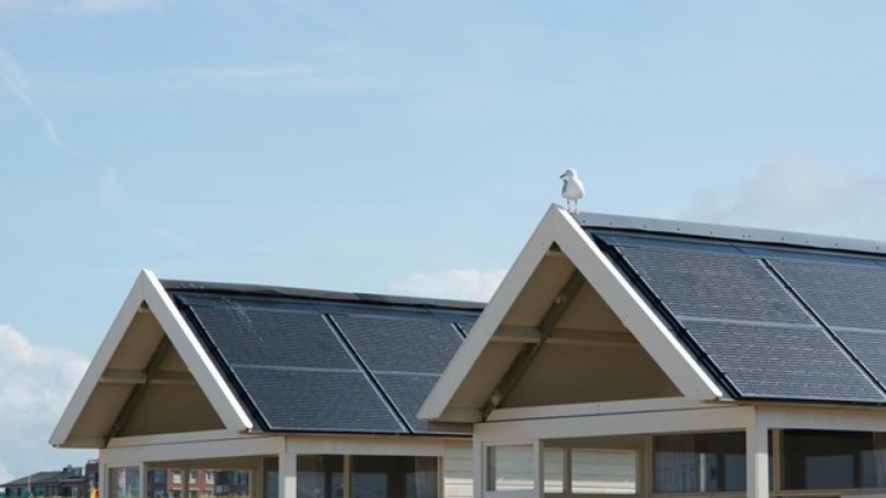Sådan fungerer solceller på taget