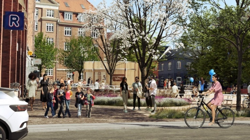 Rådmand: Sådan skal trafikeret torv blive en grøn oase midt i Aarhus