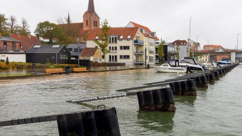 Stormflod sætter sving i sikring af Sønderborg Havn