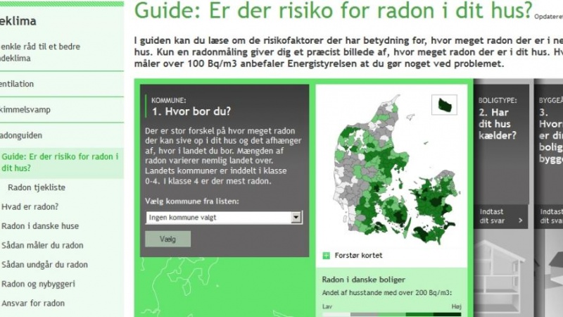 Diskussion om radon i bygninger