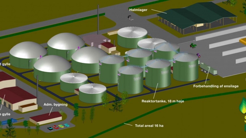 Biogasanlæg til 250 millioner påbegyndes