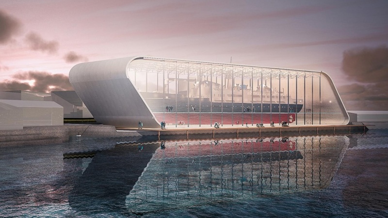 Gennemsigtigt museum til norsk krydstogtskib