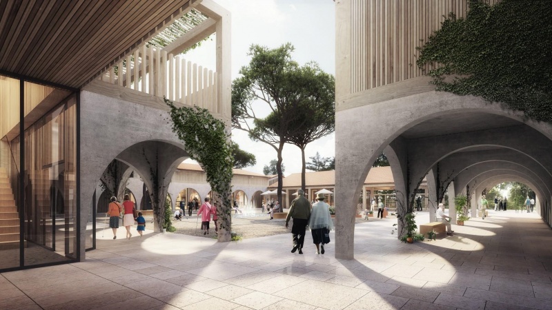 Nord Architects udvikler alzheimerlandsby i Frankrig