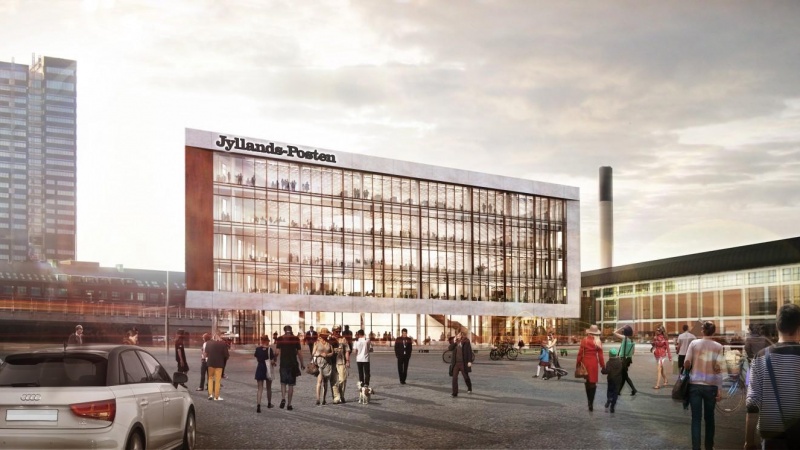 Jyllands-Posten vil opføre nyt domicil til 200 millioner kroner