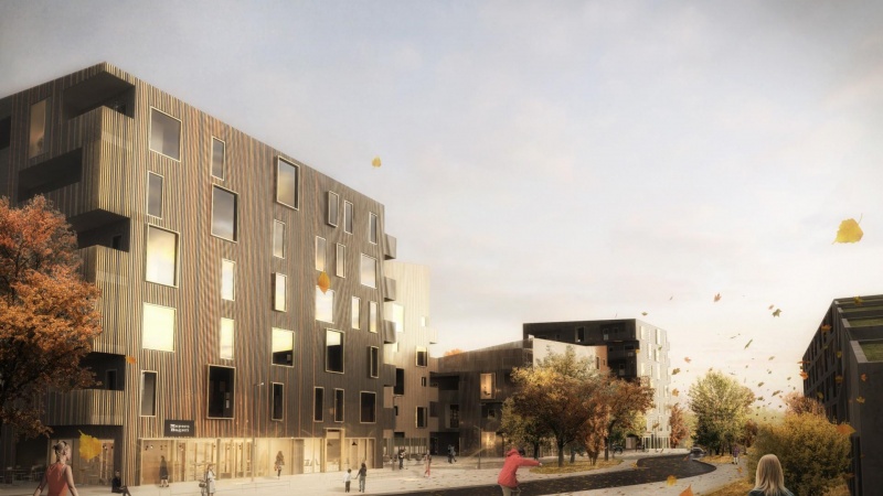 Arkitekt-trio udvikler nyt område i Roskilde