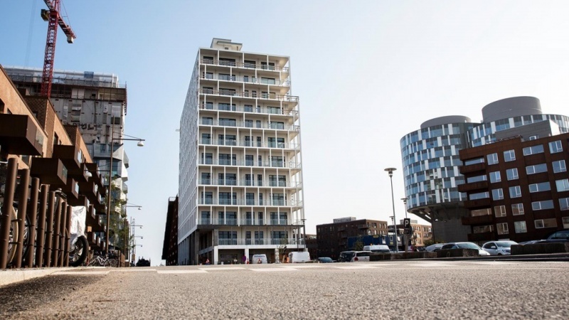Renoveret silo i Nordhavn får intelligente hjem