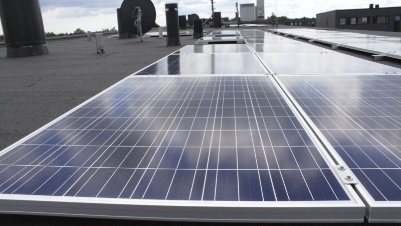 Stort solcelleanlæg er færdiginstalleret