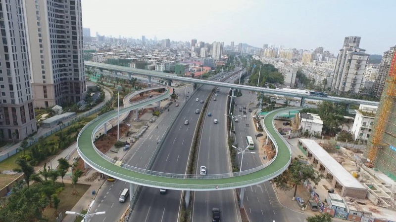 Verdens længste cykelbro færdigbygget på rekordtid