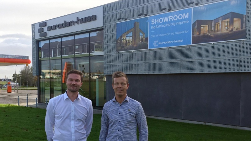 Eurodan-huse åbner showroom i Vejle
