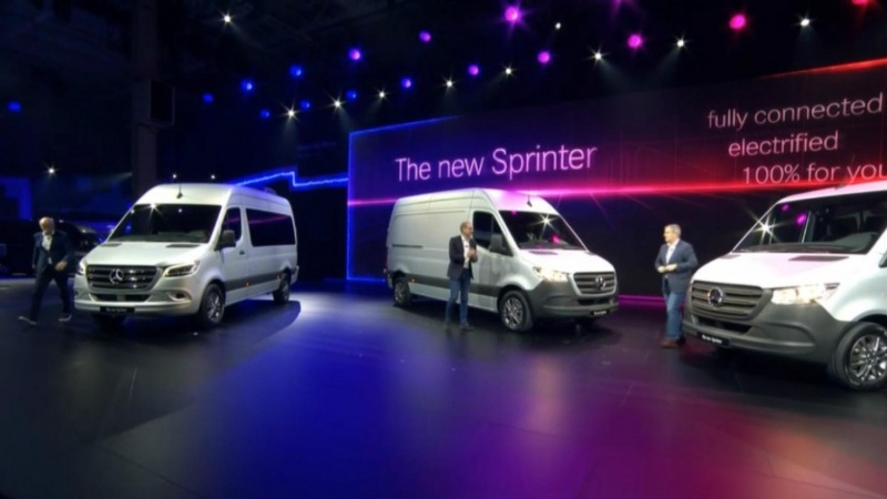 Ny Mercedes Sprinter afsløret