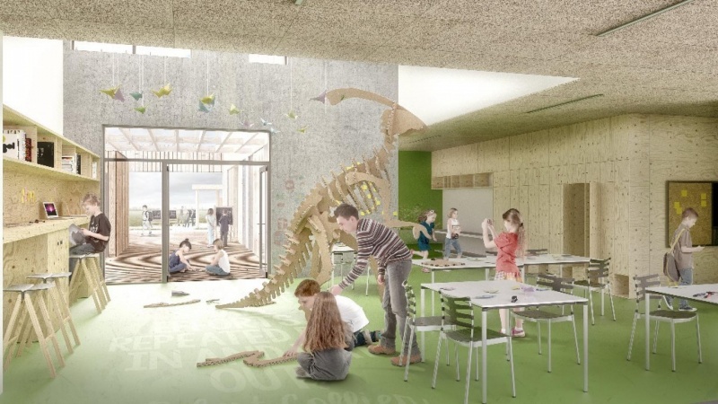 Friis & Moltke Architects vinder skolebyggeri i Skærbæk